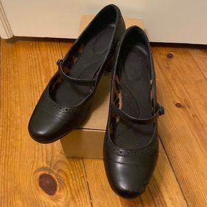 Mary Jane style heels-Clarks brand